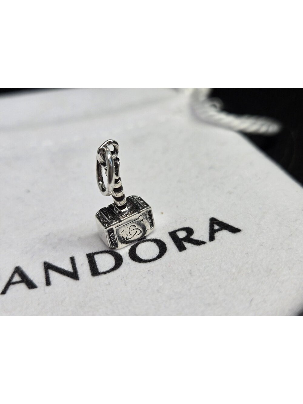 S925 ale pandora charm thor hammer